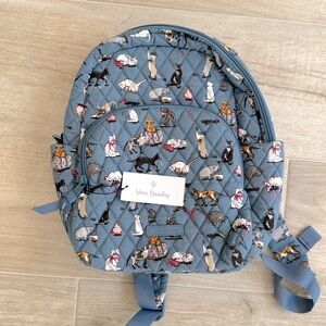 vera bradley cat backpack NWT